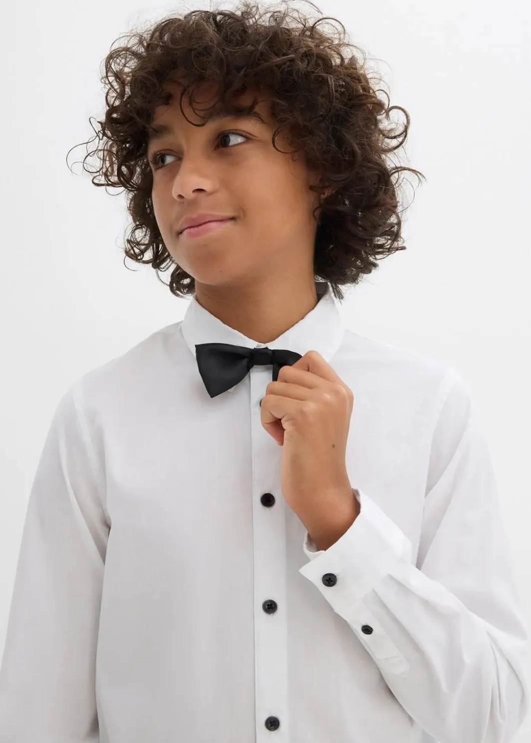 Discount Langarmhemd und Fliege (2-tlg.Set) Kinder Jungen 9-16 Jahre·Bademode|Jungen 9-16 Jahre·Anzüge & Hemden