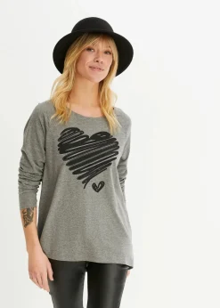 Damen bonprix Shirts & Tops|Langarmshirt
