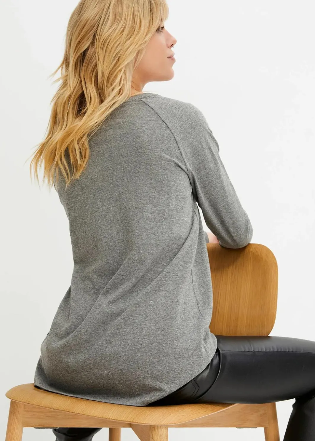 Damen bonprix Shirts & Tops|Langarmshirt