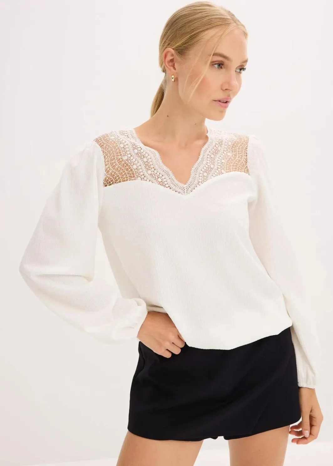 Discount Langarmshirt Damen Shirts & Tops