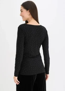 Discount Langarmshirt Damen Shirts & Tops