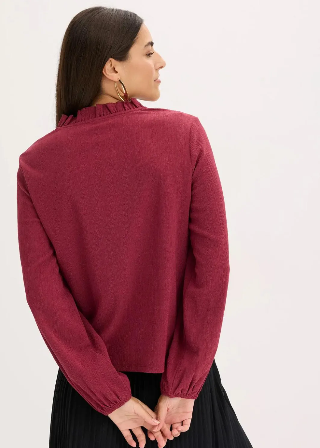 Discount Langarmshirt Damen Shirts & Tops