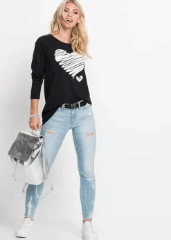 New Langarmshirt Damen Shirts & Tops