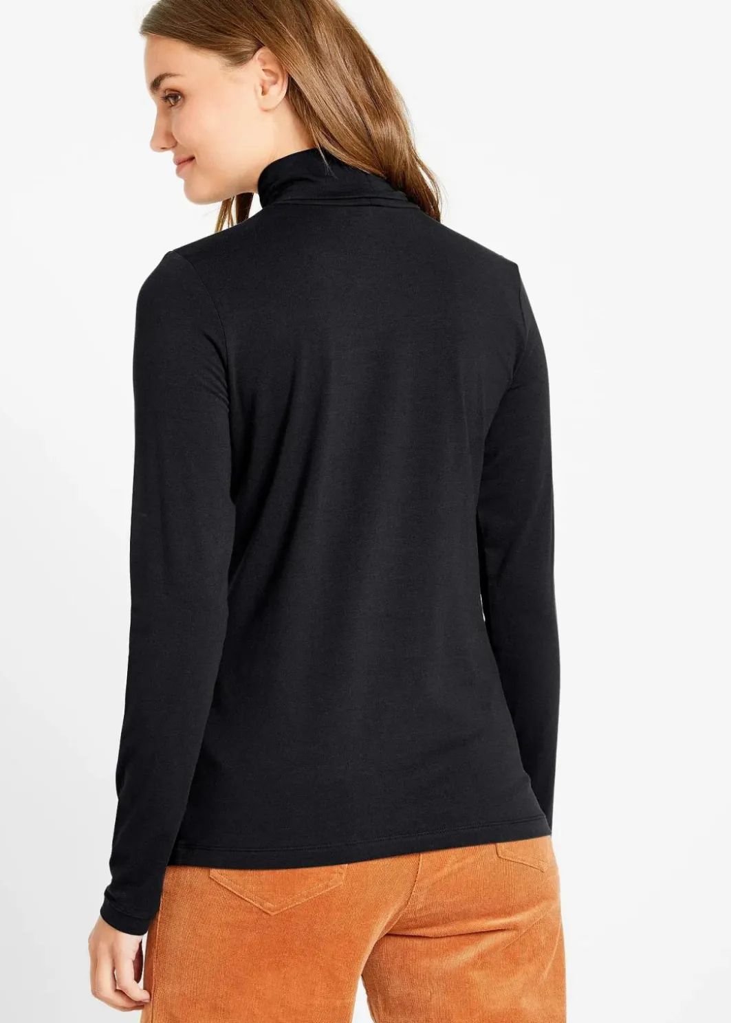 Damen bonprix Shirts & Tops|Basics|Langarmshirt (2er Pack)