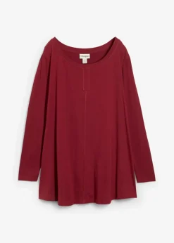 Hot Langarmshirt aus Baumwoll-Viskose-Mix Damen Shirts & Tops