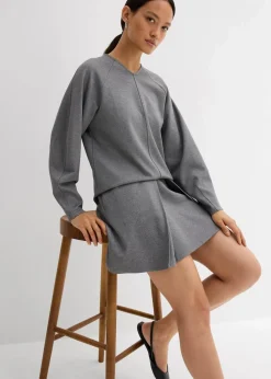 Hot Langarmshirt aus bequemen Punto di Roma Damen Shirts & Tops|Zweiteiler & Sets