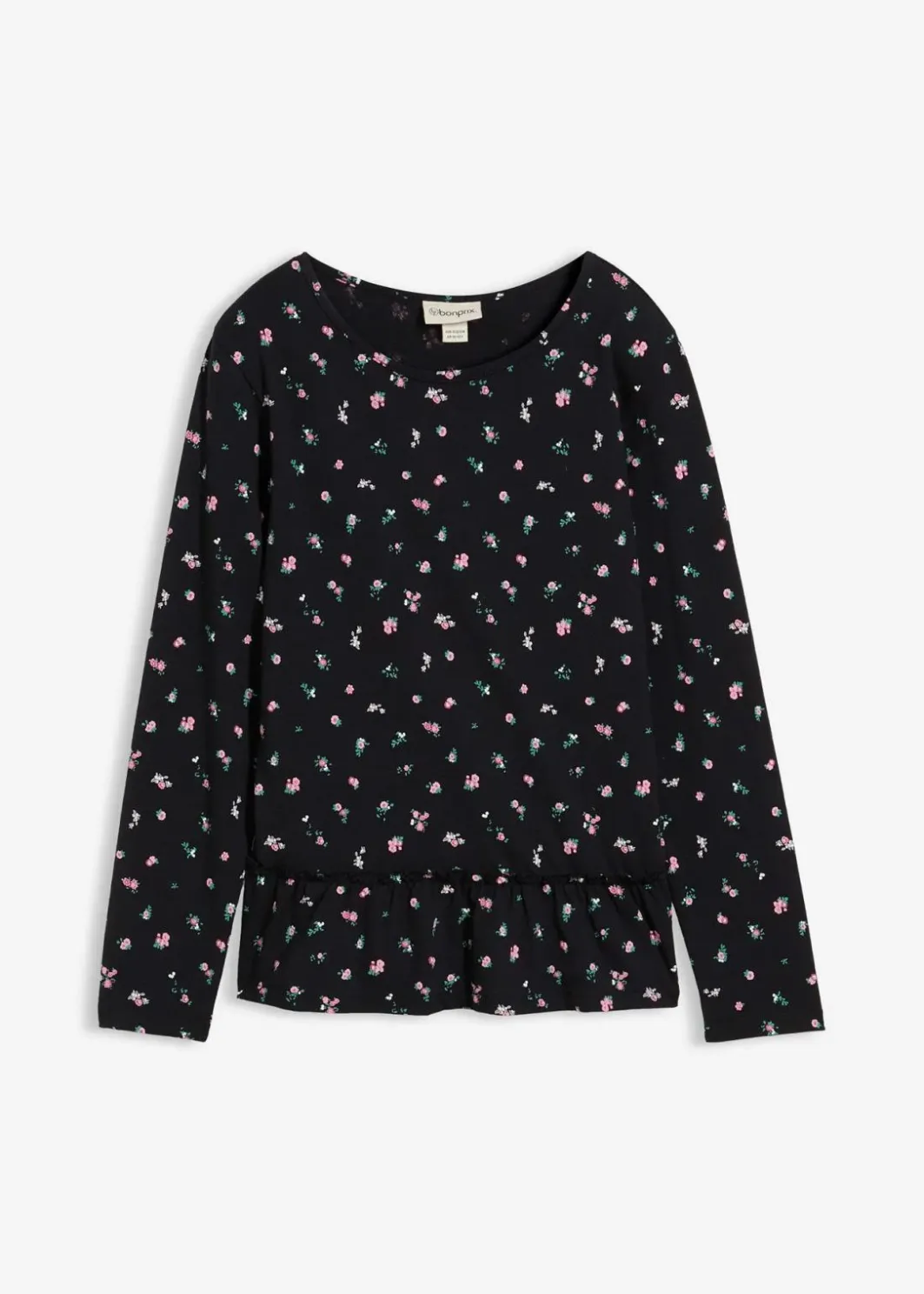 New Langarmshirt aus elastischem Bio-Baumwoll-Mix Kinder Mädchen 9-16 Jahre·Shirts & Blusen|Mädchen 2-8 Jahre·Nachhaltigere Materialien