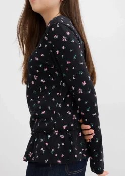 New Langarmshirt aus elastischem Bio-Baumwoll-Mix Kinder Mädchen 9-16 Jahre·Shirts & Blusen|Mädchen 2-8 Jahre·Nachhaltigere Materialien