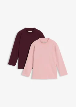 Langarmshirt aus elastischem Bio-Baumwoll-Mix (2er Pack) Kinder Mädchen 2-8 Jahre·Nachhaltigere Materialien|Mädchen 9-16 Jahre·Nachhaltigere Materialien