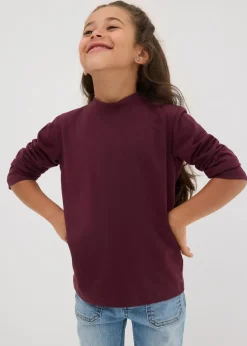 Langarmshirt aus elastischem Bio-Baumwoll-Mix (2er Pack) Kinder Mädchen 2-8 Jahre·Nachhaltigere Materialien|Mädchen 9-16 Jahre·Nachhaltigere Materialien