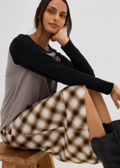 Hot Langarmshirt aus Jersey Damen Shirts & Tops