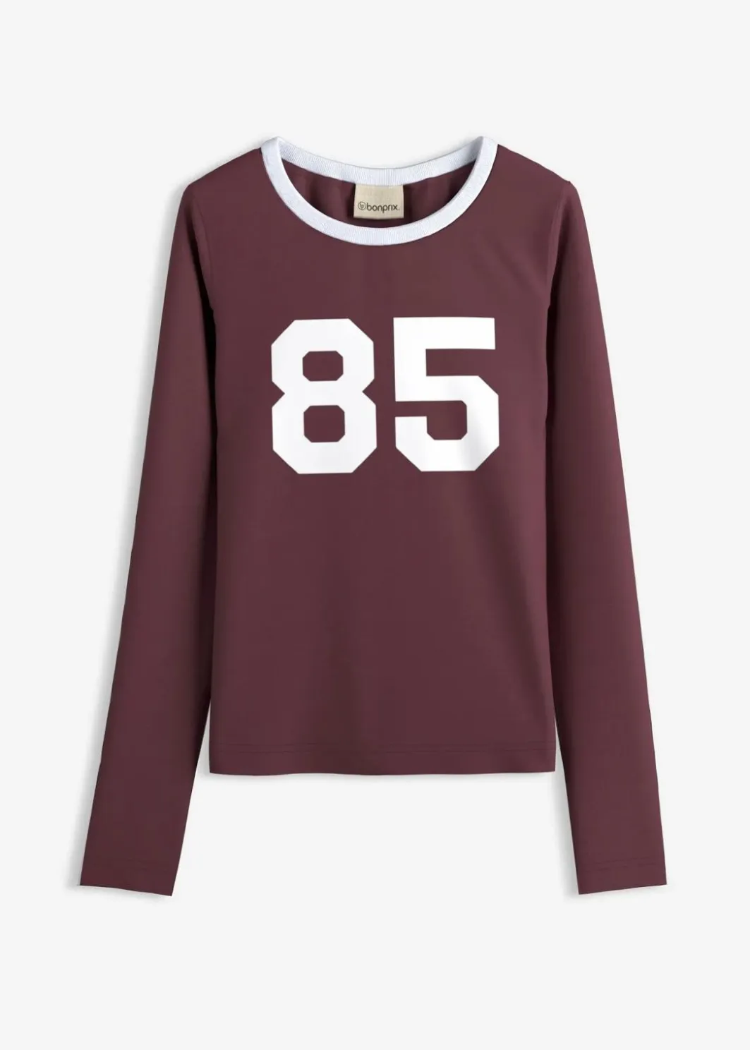 Damen bonprix Nachhaltigere Materialien|Shirts & Tops|Langarmshirt aus leichtem Jersey