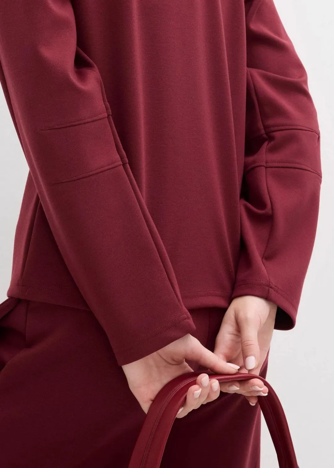 Sale Langarmshirt aus Punto di Roma Damen Shirts & Tops
