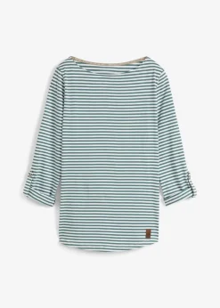 Clearance Langarmshirt aus reiner Baumwolle Damen Shirts & Tops