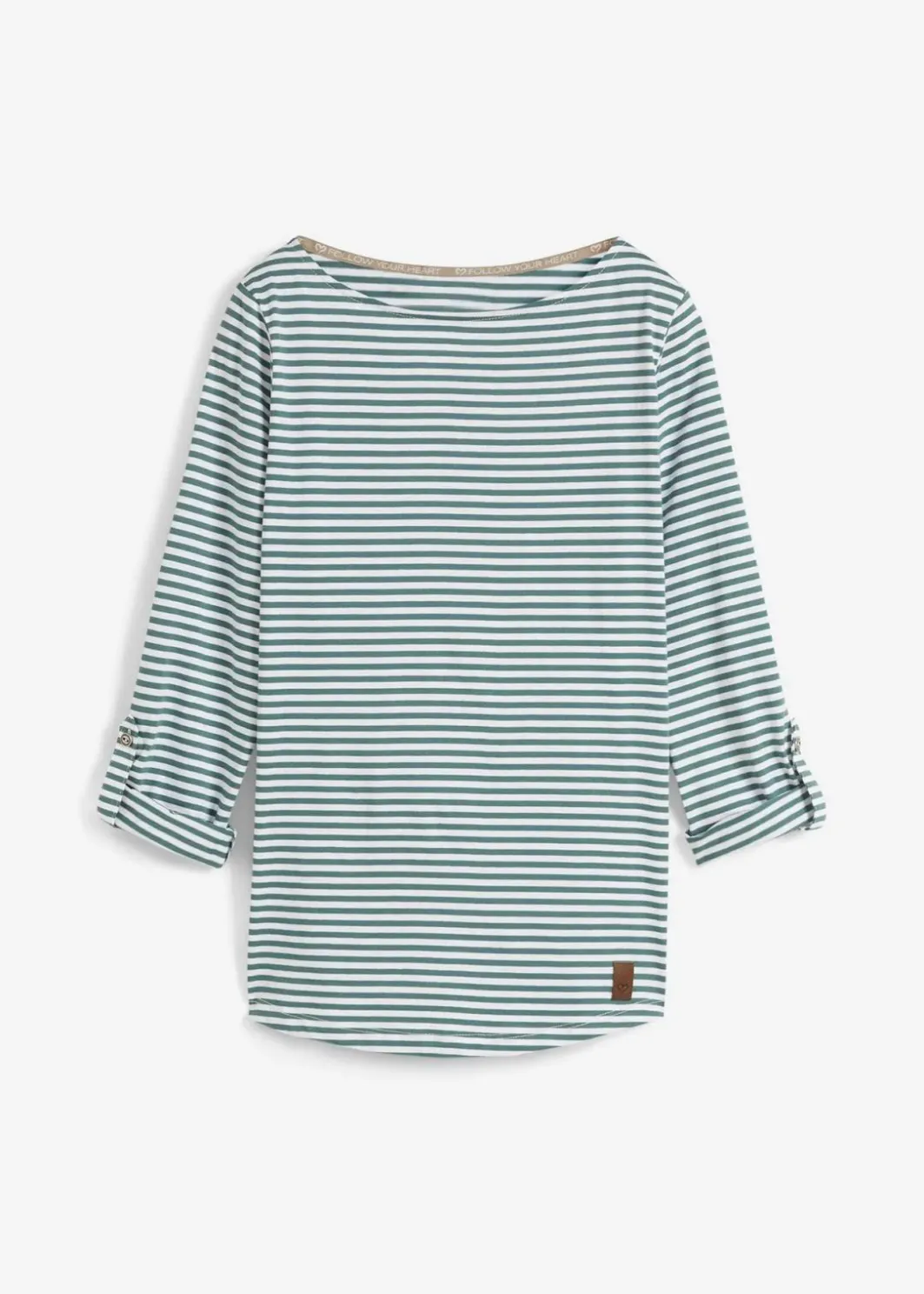 Clearance Langarmshirt aus reiner Baumwolle Damen Shirts & Tops