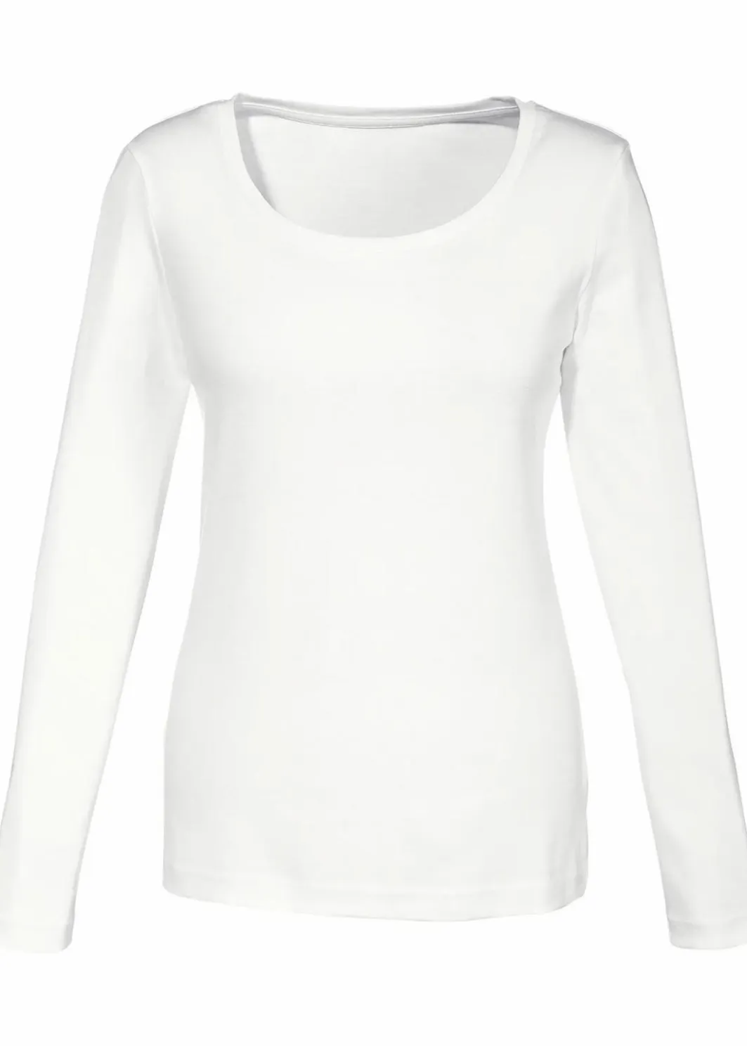 Sale Langarmshirt aus reiner Bio-Baumwolle Damen Shirts & Tops|Basics