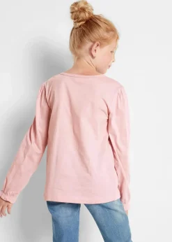 Langarmshirt aus reiner Bio Baumwolle (2er-Pack) Kinder Mädchen 2-8 Jahre·Nachhaltigere Materialien|Mädchen 9-16 Jahre·Nachhaltigere Materialien