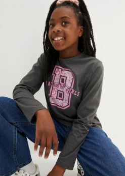 New Langarmshirt aus reiner Bio-Baumwolle (3er Pack) Kinder Mädchen 9-16 Jahre·Mehrfachpacks|Mädchen 9-16 Jahre·Shirts & Blusen
