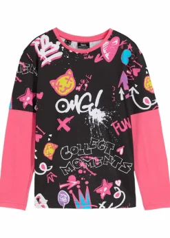 Online Langarmshirt aus reiner Bio-Baumwolle Kinder Mädchen 9-16 Jahre·Shirts & Blusen|Mädchen 2-8 Jahre·Nachhaltigere Materialien