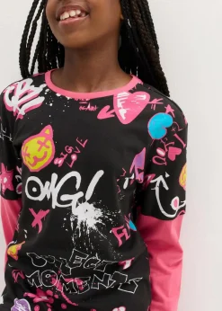 Online Langarmshirt aus reiner Bio-Baumwolle Kinder Mädchen 9-16 Jahre·Shirts & Blusen|Mädchen 2-8 Jahre·Nachhaltigere Materialien