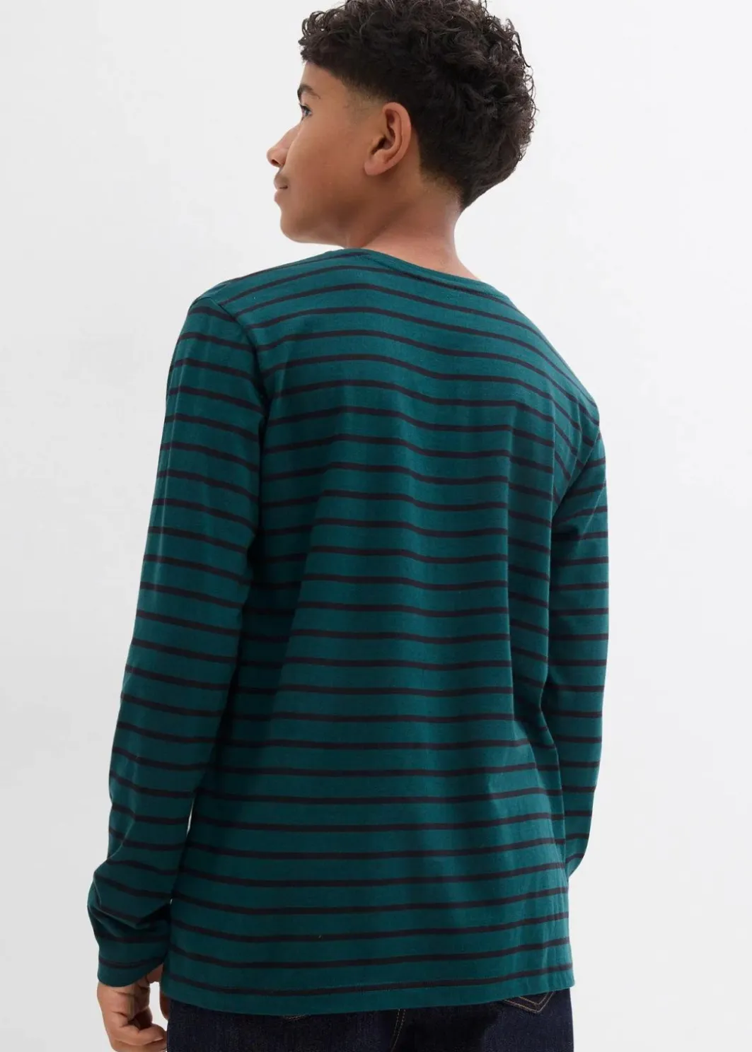 New Langarmshirt aus reiner Bio-Baumwolle (2er Pack) Kinder Jungen 2-8 Jahre·Shirts|Jungen 2-8 Jahre·Mehrfachpacks