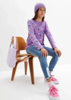 Discount Langarmshirt aus reiner Bio-Baumwolle (3er Pack) Kinder Mädchen 2-8 Jahre·Nachhaltigere Materialien|Mädchen 9-16 Jahre·Nachhaltigere Materialien