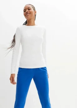 Best Langarmshirt aus reiner Bio-Baumwolle Damen Shirts & Tops|Basics