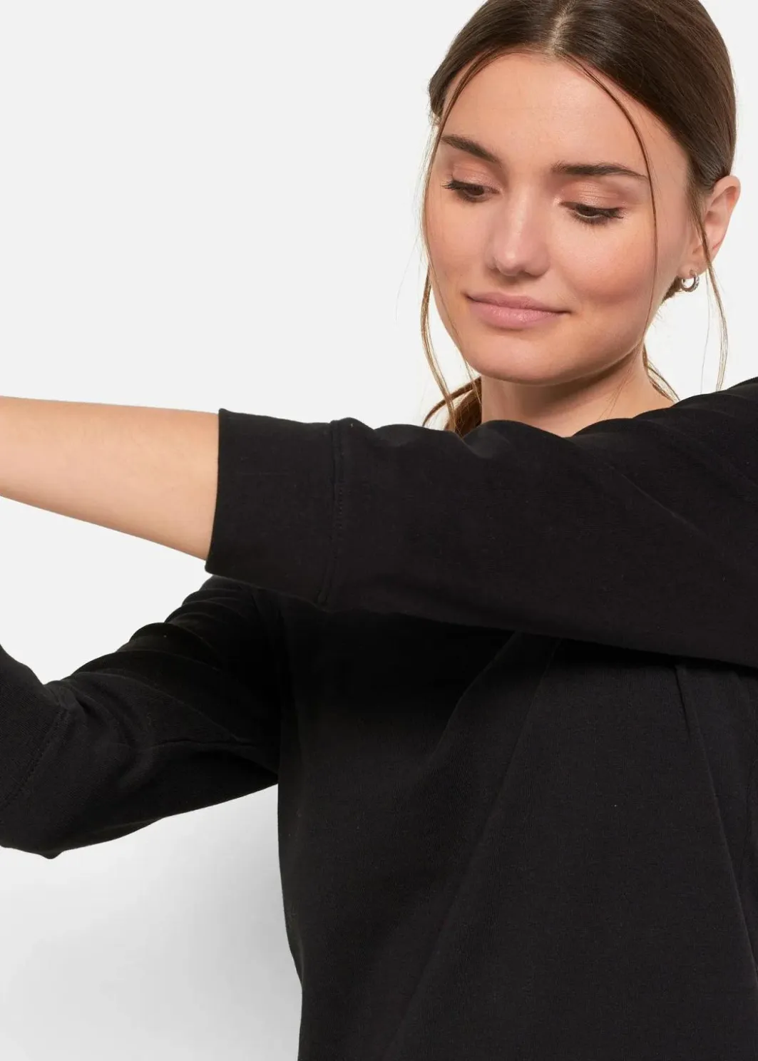 Best Langarmshirt aus reiner Bio-Baumwolle Damen Bekleidung·Röcke|Basics