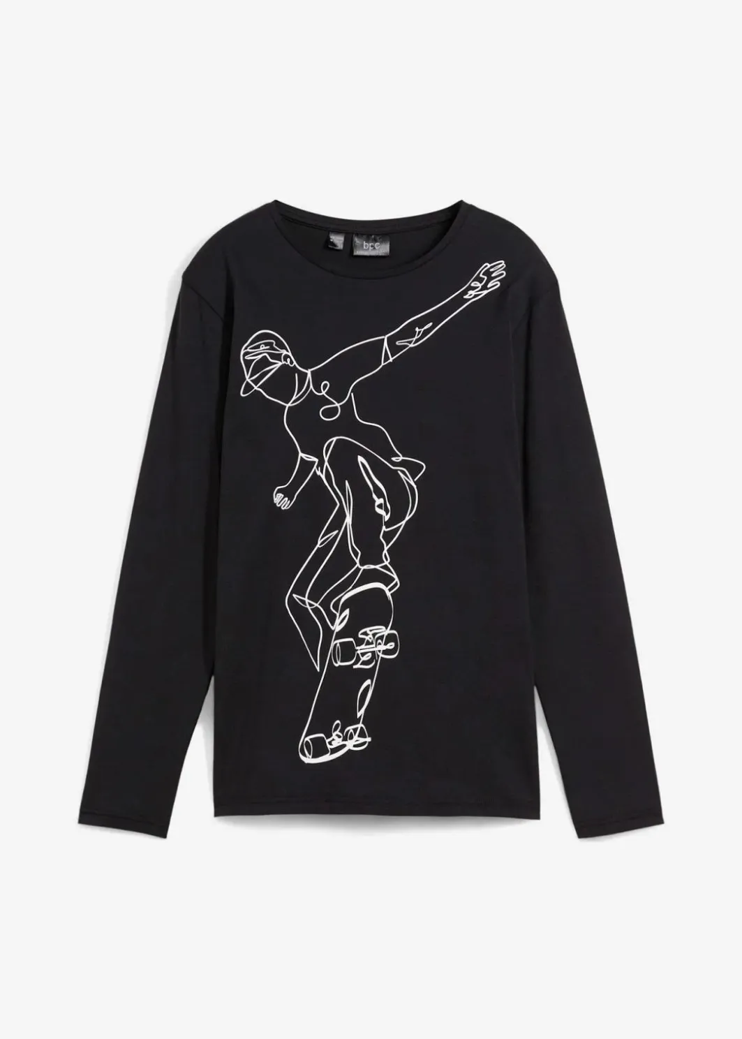 Kinder bonprix Jungen 9-16 Jahre·Shirts|Jungen 2-8 Jahre·Nachhaltigere Materialien|Langarmshirt aus reiner Bio-Baumwolle