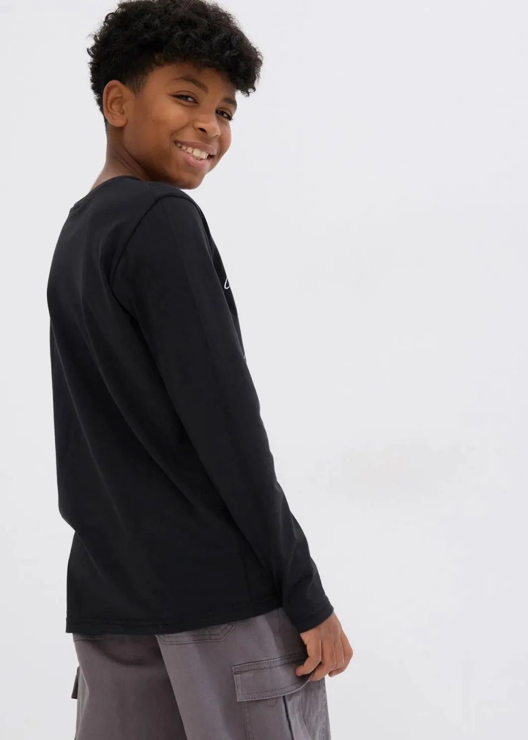 Kinder bonprix Jungen 9-16 Jahre·Shirts|Jungen 2-8 Jahre·Nachhaltigere Materialien|Langarmshirt aus reiner Bio-Baumwolle