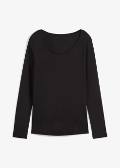 Sale Langarmshirt aus reiner Bio-Baumwolle Damen Bekleidung·Röcke|Nachhaltigere Materialien