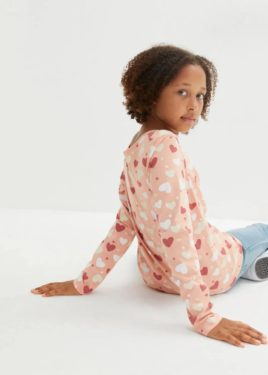 Outlet Langarmshirt aus reiner Bio-Baumwolle (3er Pack) Kinder Mädchen 2-8 Jahre·Shirts & Blusen|Mädchen 2-8 Jahre·Mehrfachpacks