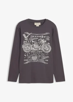 Herren bonprix Shirts & Polos|Langarmshirt aus reiner Bio-Baumwolle