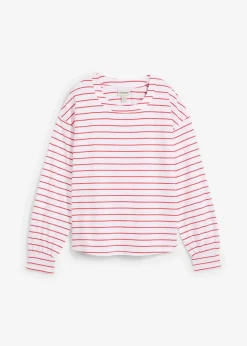 Sale Langarmshirt aus reiner Bio-Baumwolle Damen Nachhaltigere Materialien|Shirts & Tops