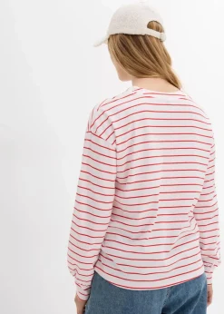 Sale Langarmshirt aus reiner Bio-Baumwolle Damen Nachhaltigere Materialien|Shirts & Tops