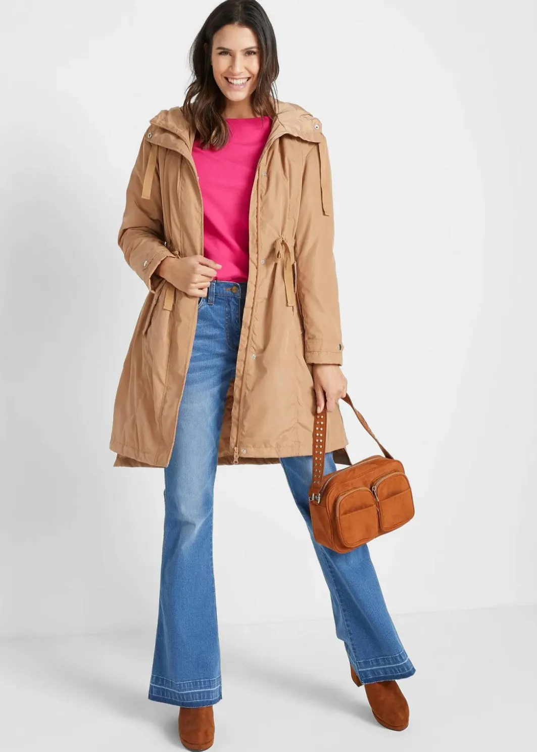 Online Langarmshirt aus reiner Bio-Baumwolle Damen Shirts & Tops|Basics