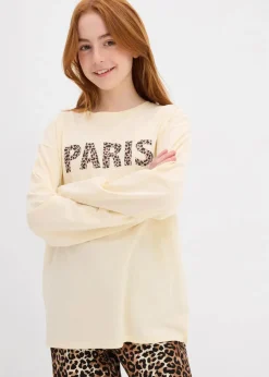 Kinder bonprix Mädchen 9-16 Jahre·Shirts & Blusen|Mädchen 2-8 Jahre·Nachhaltigere Materialien|Langarmshirt aus reiner Bio-Baumwolle