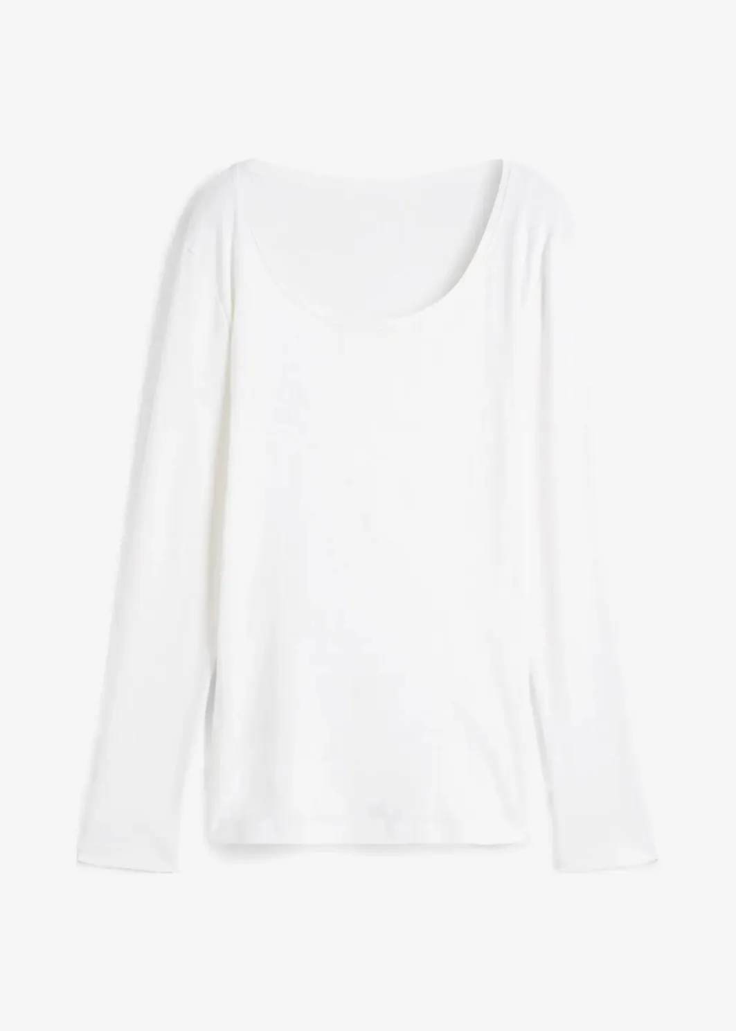 Clearance Langarmshirt aus reiner Bio-Baumwolle Damen Shirts & Tops|Basics