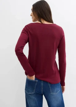 Clearance Langarmshirt aus reiner Bio-Baumwolle Damen Bekleidung·Röcke|Nachhaltigere Materialien