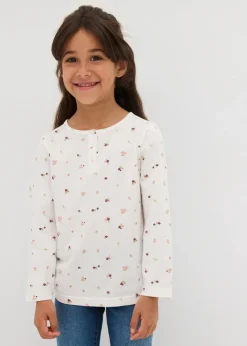 Clearance Langarmshirt aus reiner Bio-Baumwolle Kinder Mädchen 2-8 Jahre·Nachhaltigere Materialien|Mädchen 9-16 Jahre·Nachhaltigere Materialien