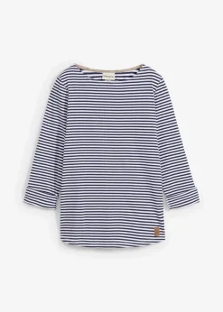 Online Langarmshirt aus reiner Baumwolle Damen Shirts & Tops