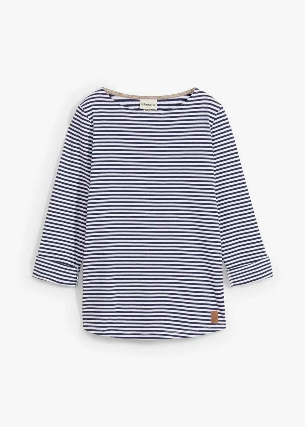 Online Langarmshirt aus reiner Baumwolle Damen Shirts & Tops