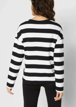 Hot Langarmshirt aus reiner Interlock-Baumwolle Damen Bekleidung·Röcke|Basics