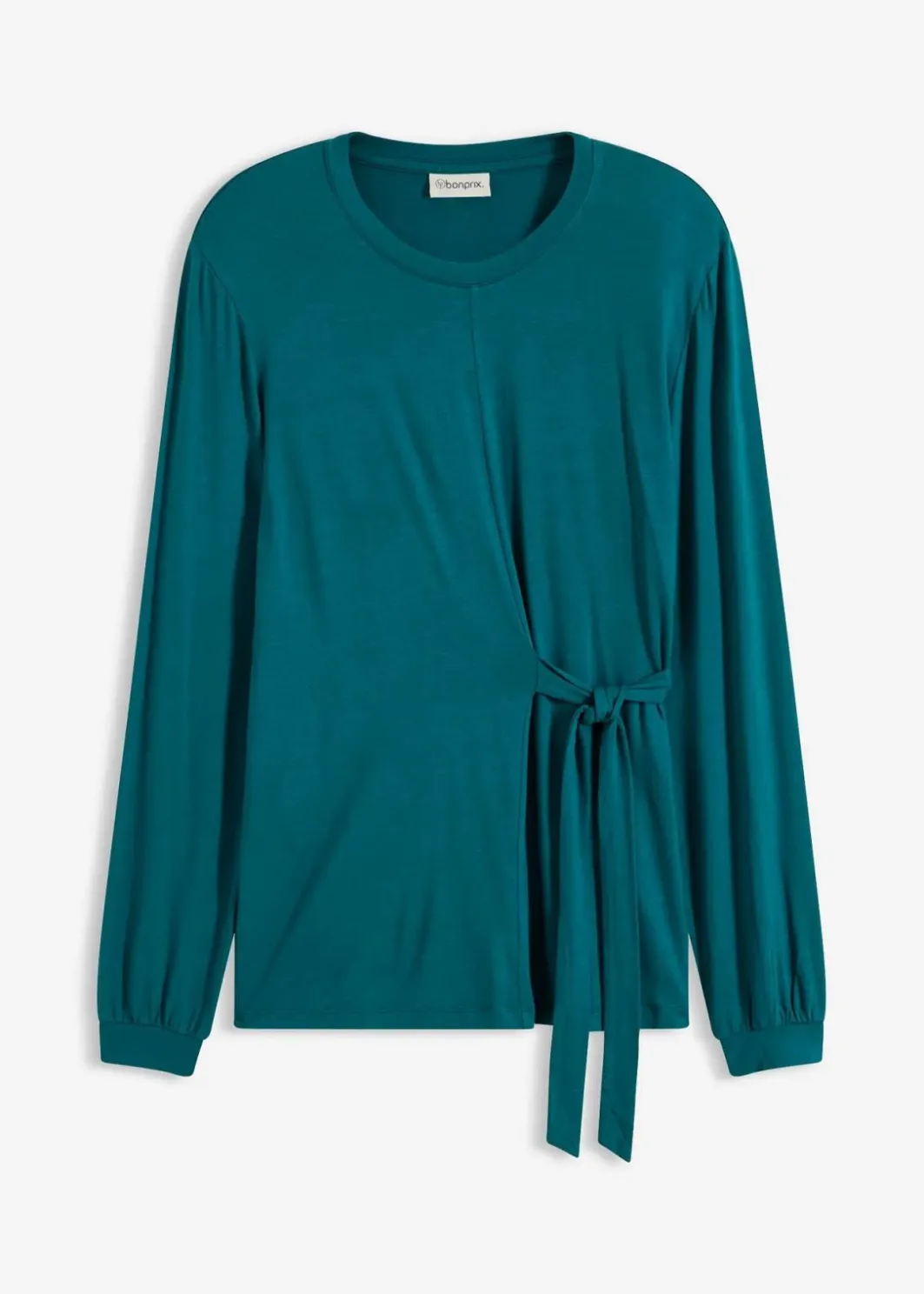 Damen bonprix Shirts & Tops|Nachhaltigere Materialien|Langarmshirt aus softem Viskose-Mix