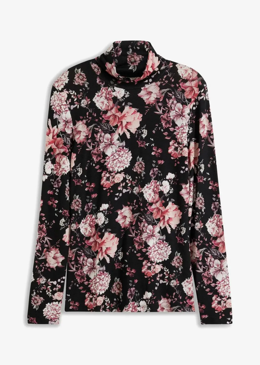 Outlet Langarmshirt aus softem Viskose-Mix Damen Nachhaltigere Materialien|Shirts & Tops
