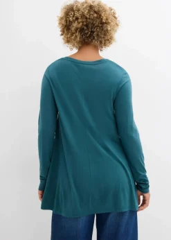 Damen bonprix Shirts & Tops|Nachhaltigere Materialien|Langarm-Shirt aus softer Viskose