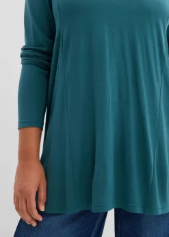 Damen bonprix Shirts & Tops|Nachhaltigere Materialien|Langarm-Shirt aus softer Viskose
