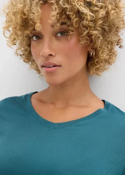Damen bonprix Shirts & Tops|Nachhaltigere Materialien|Langarm-Shirt aus softer Viskose