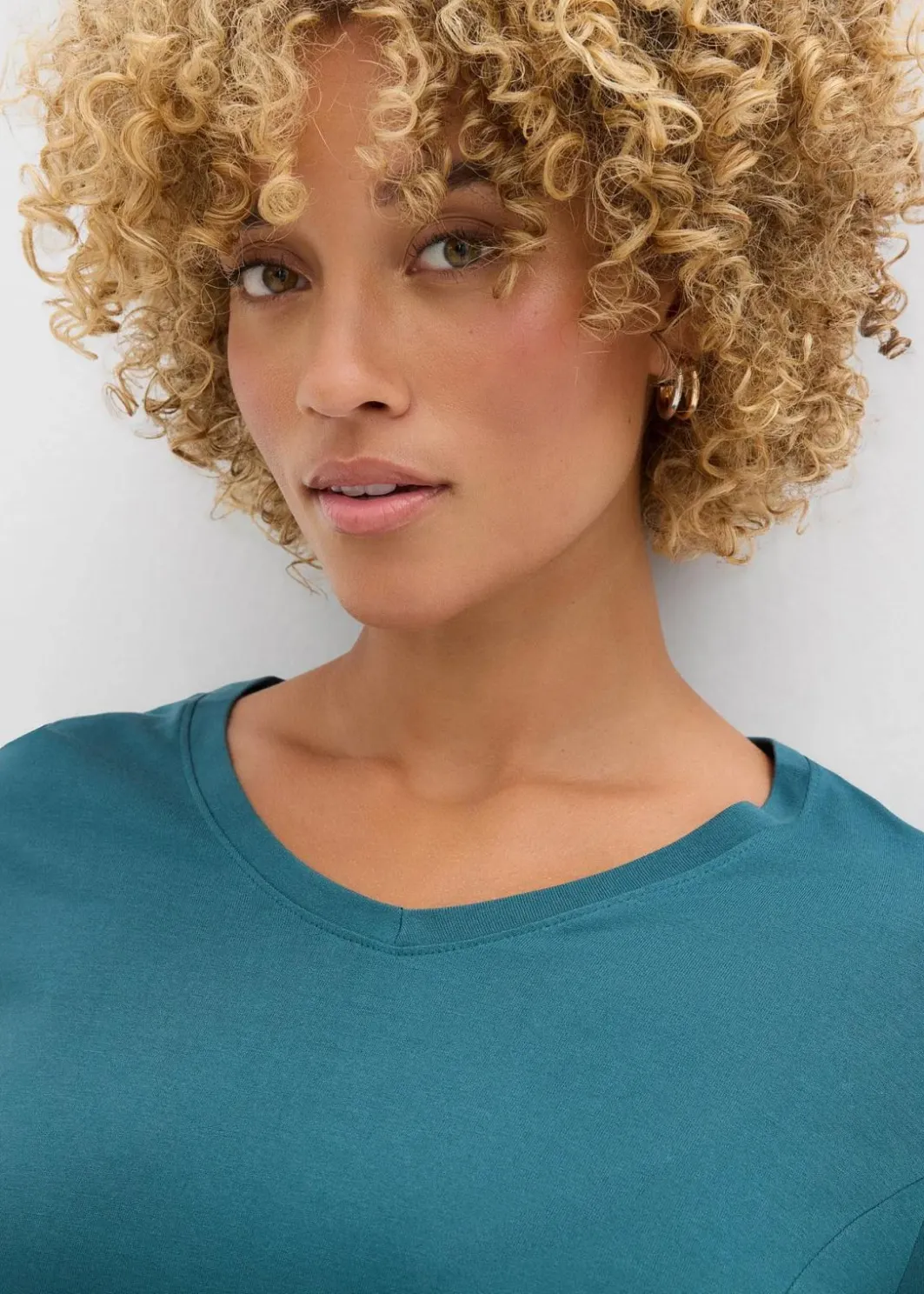 Damen bonprix Shirts & Tops|Nachhaltigere Materialien|Langarm-Shirt aus softer Viskose