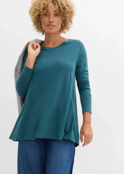 Damen bonprix Shirts & Tops|Nachhaltigere Materialien|Langarm-Shirt aus softer Viskose